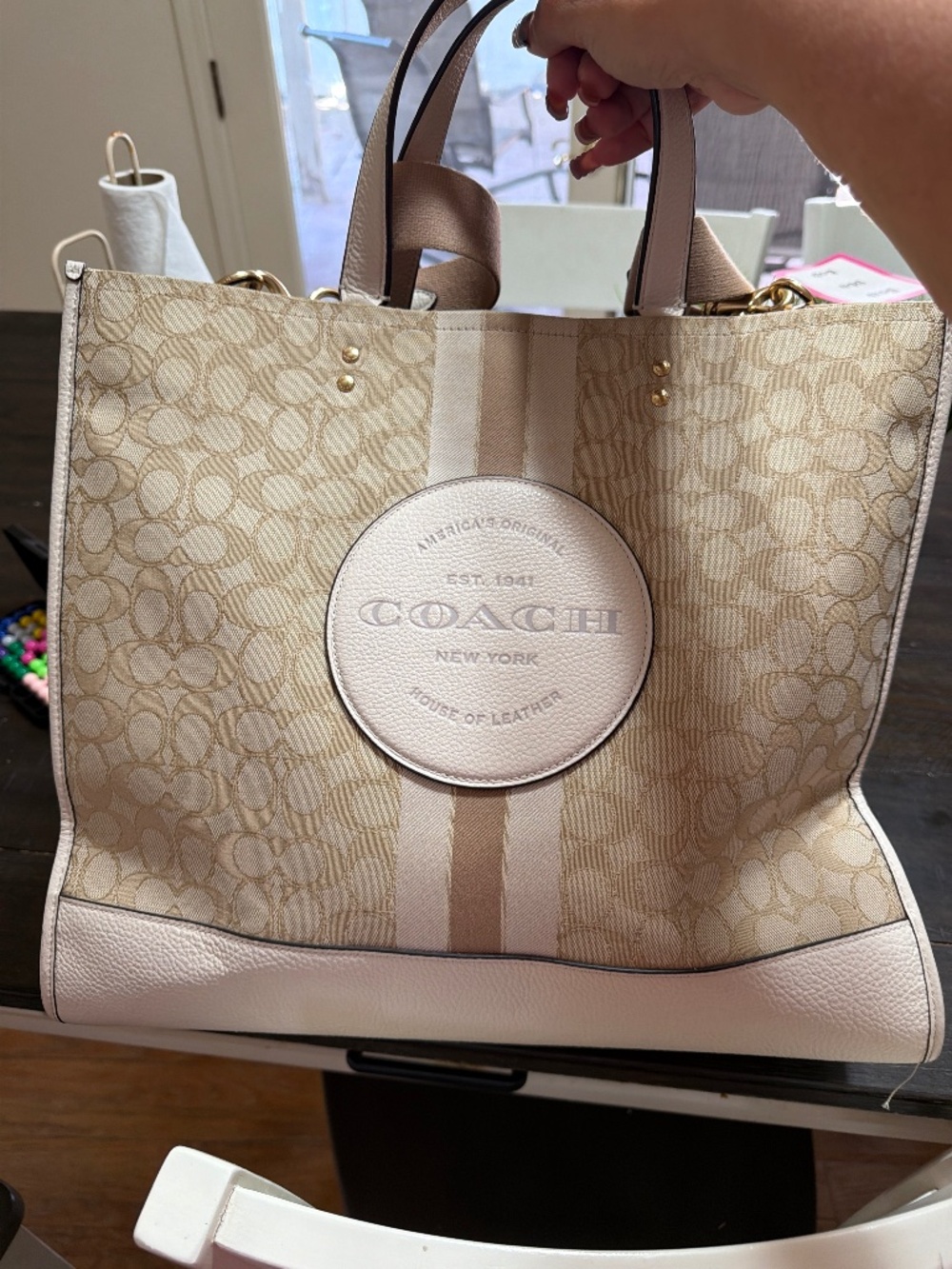 Like new Coach oversized bag